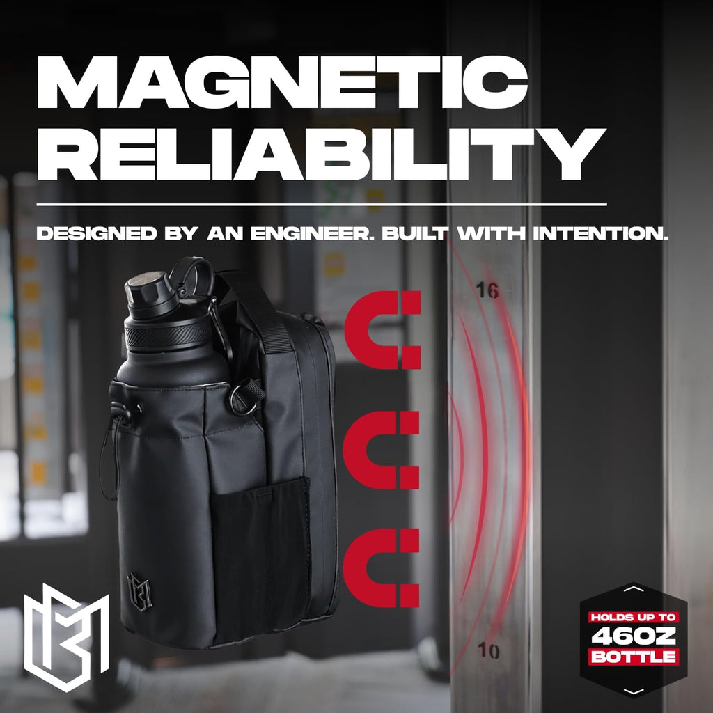 Snap-Fit Magnetic Gym Bag